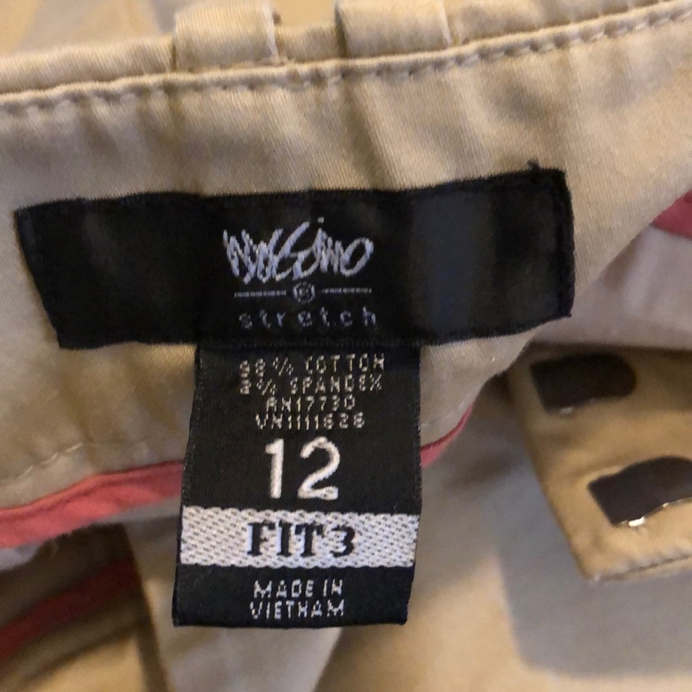 FIT 3 Slacks Khaki Size 12